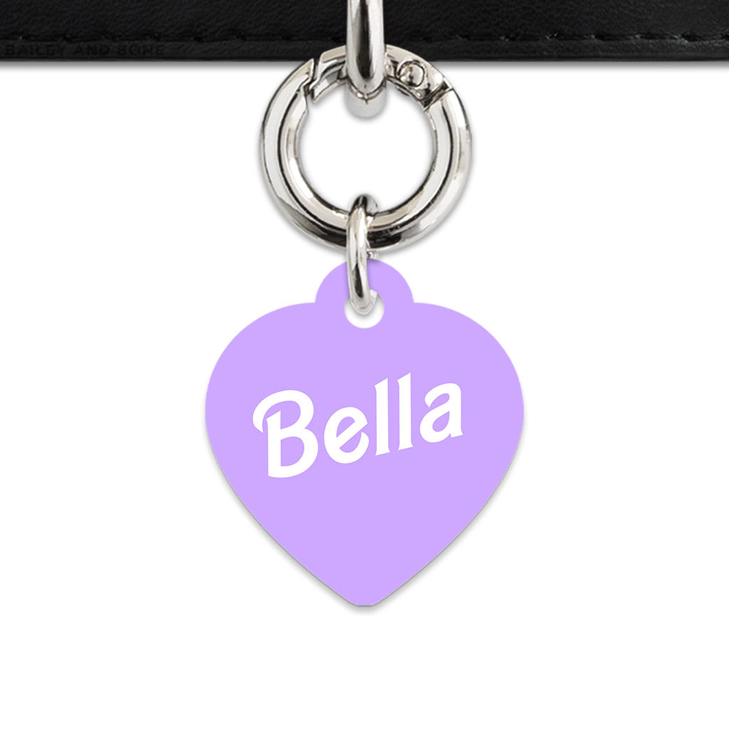Light Purple Barbie Pet ID Tag