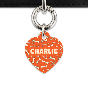 Halloween Bones Pet ID Tag