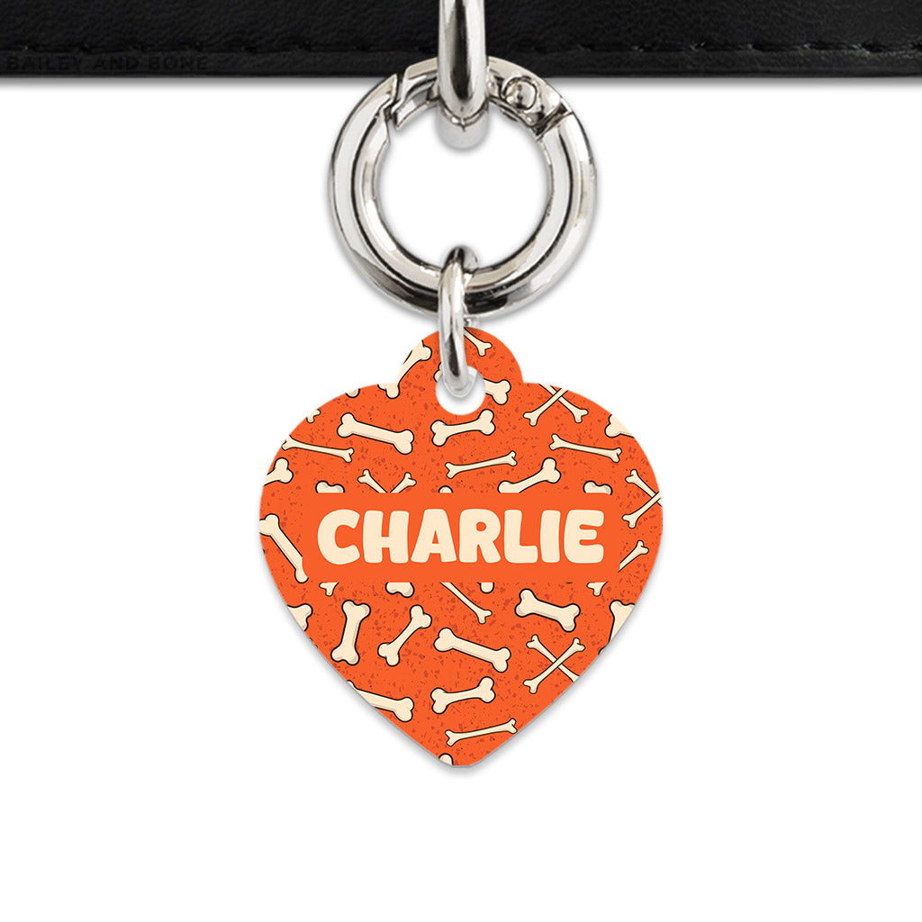 Halloween Bones Pet ID Tag