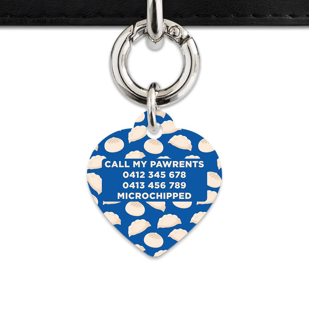 Dumpling Pattern Pet ID Tag