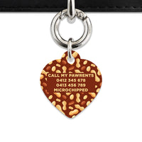 Peanut Pattern Pet ID Tag