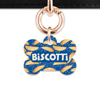 Biscotti Pattern Pet ID Tag