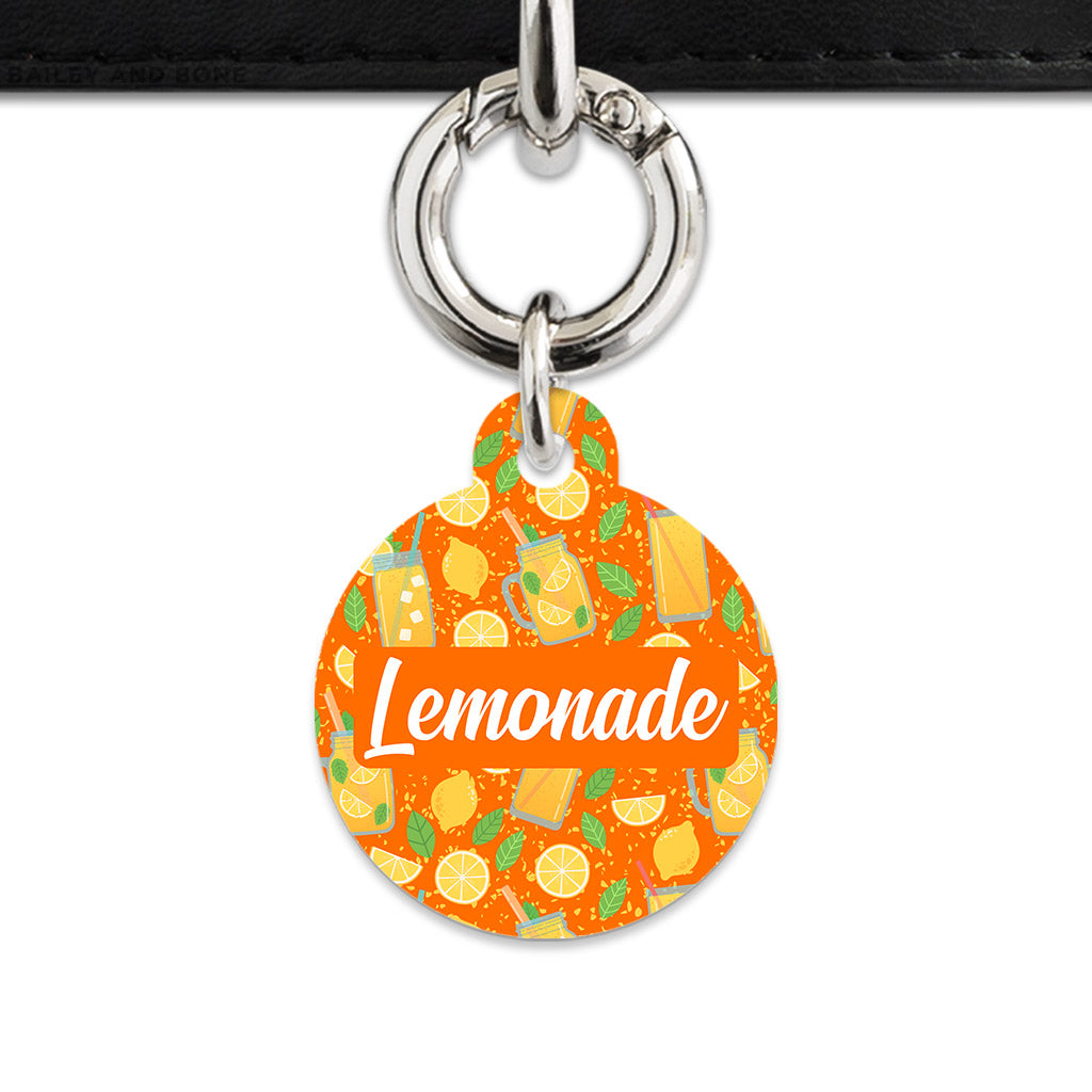 Orange Lemonade Pet ID Tag