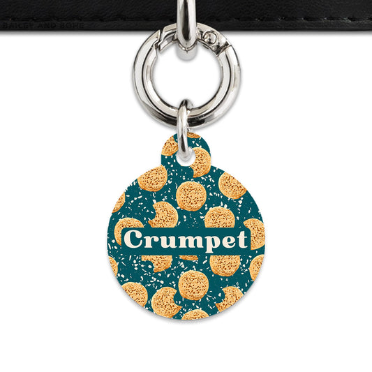 Crumpets Pattern Pet ID Tag