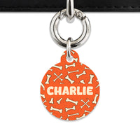 Halloween Bones Pet ID Tag