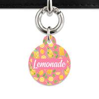 Pink Lemonade Pet ID Tag