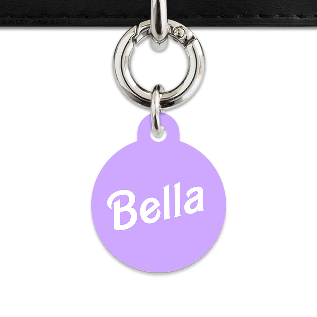 Light Purple Barbie Pet ID Tag