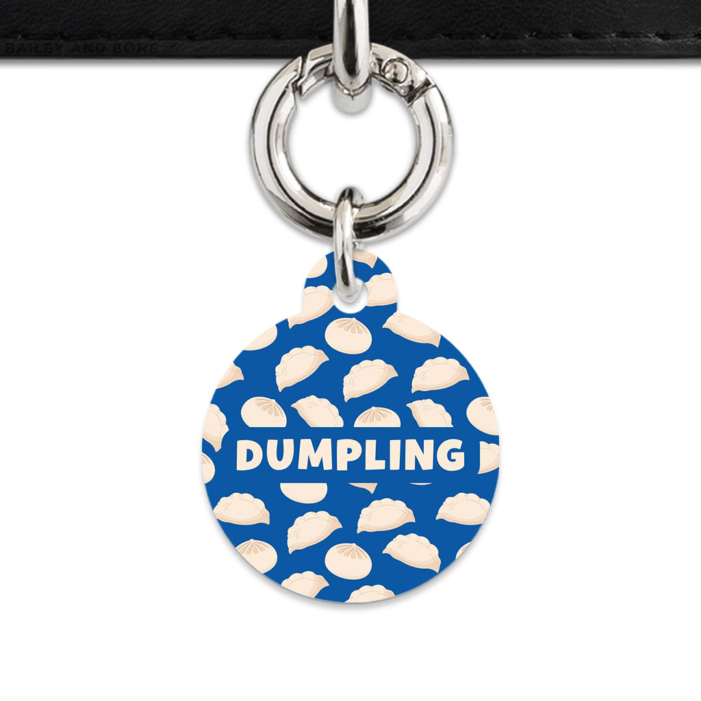Dumpling Pattern Pet ID Tag