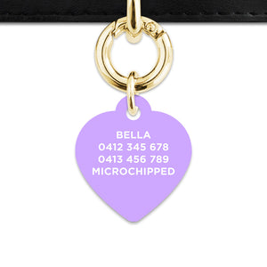 Light Purple Barbie Pet ID Tag