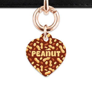 Peanut Pattern Pet ID Tag