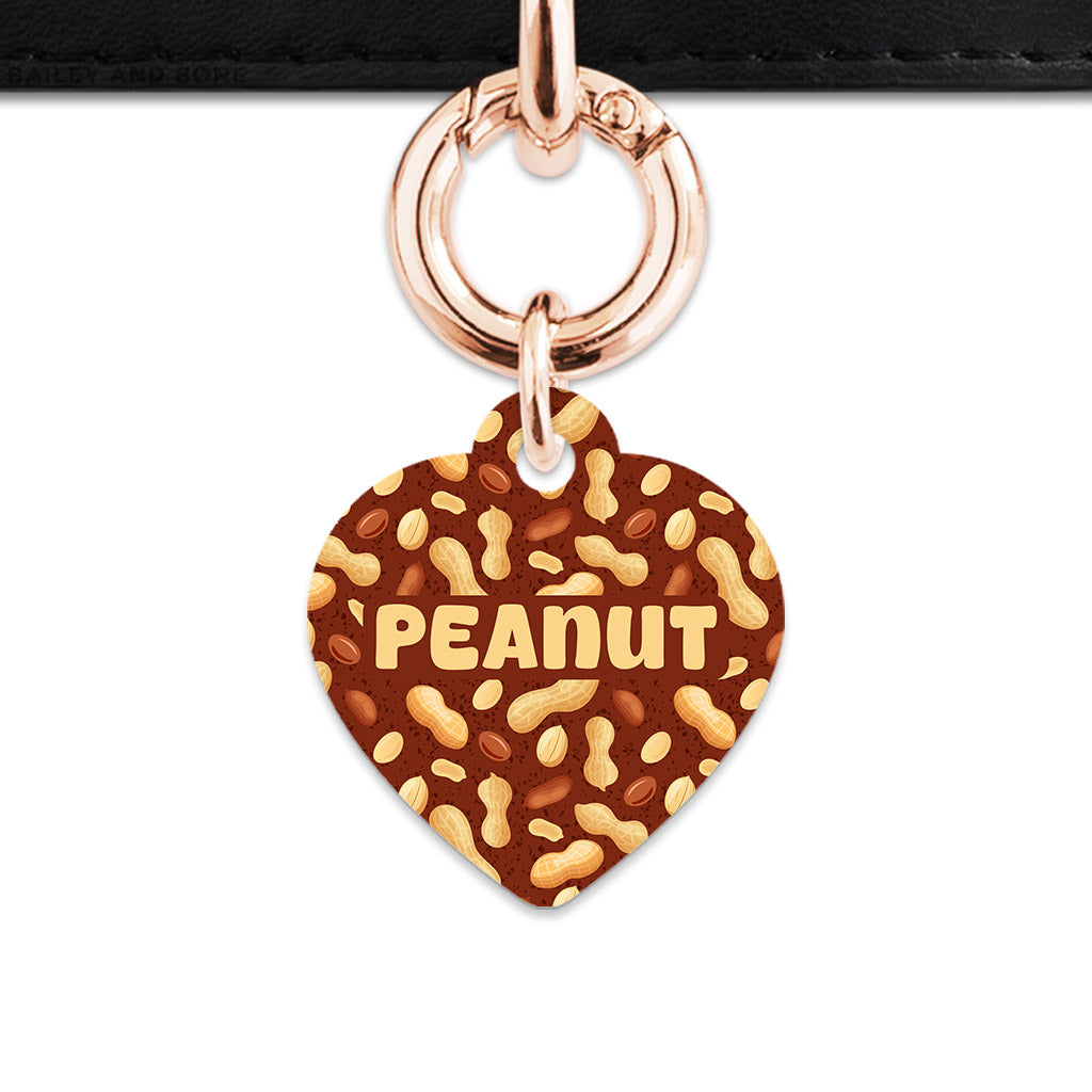 Peanut Pattern Pet ID Tag