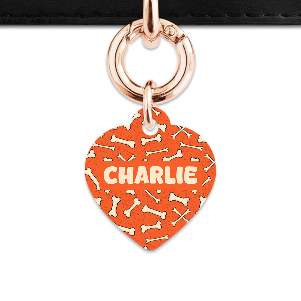 Halloween Bones Pet ID Tag