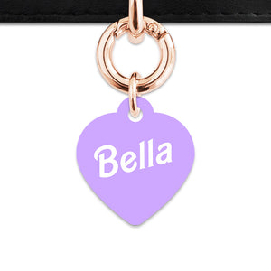 Light Purple Barbie Pet ID Tag
