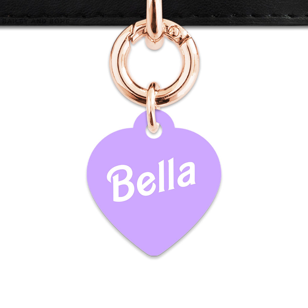 Light Purple Barbie Pet ID Tag