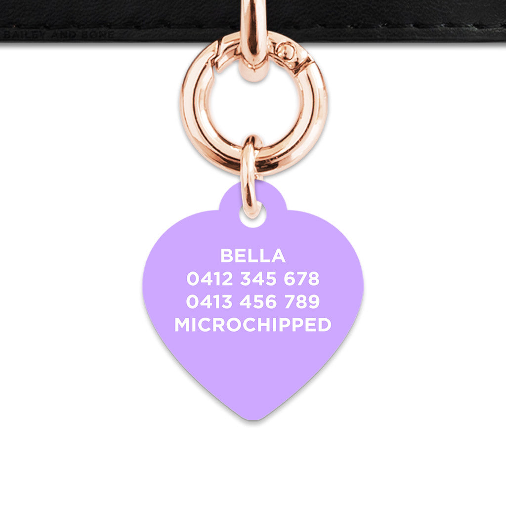 Light Purple Barbie Pet ID Tag