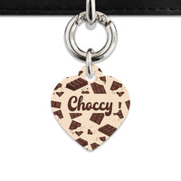 Chocolate Pattern Pet ID Tag