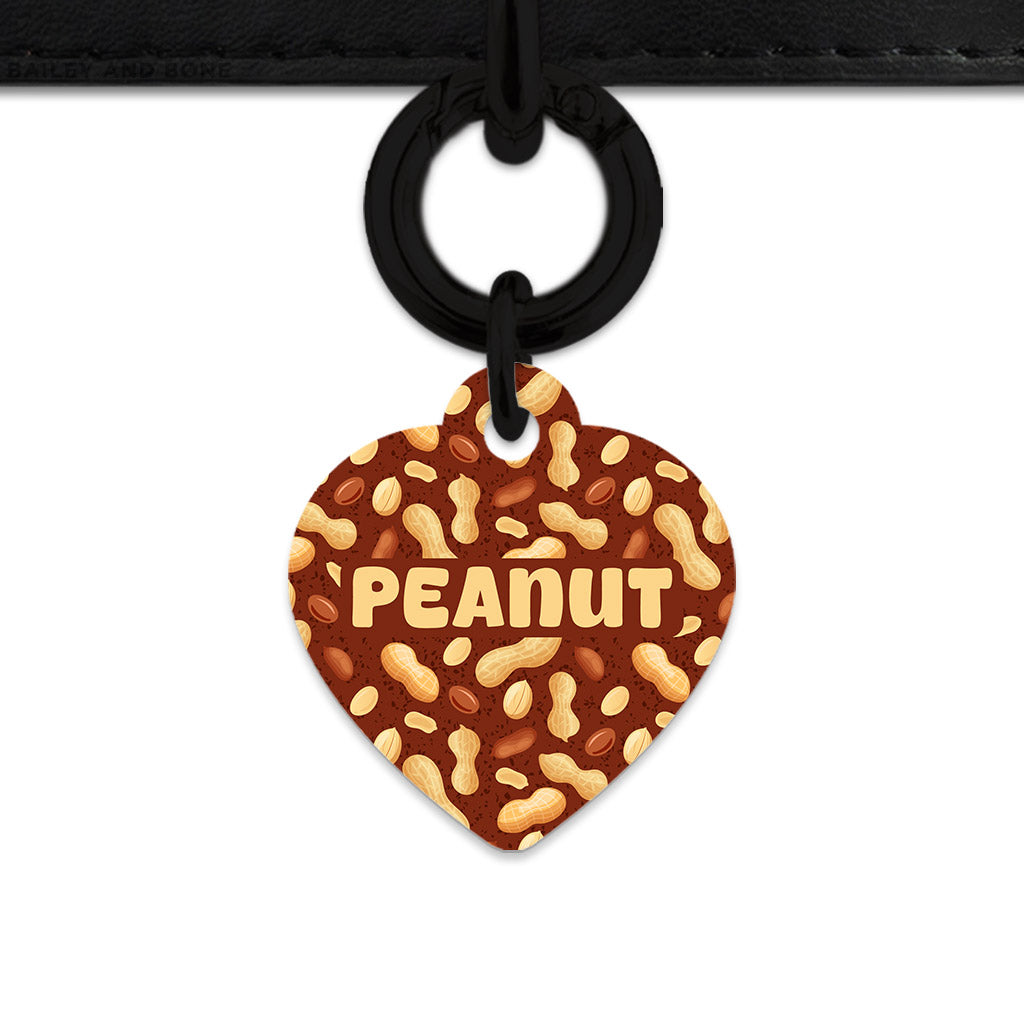 Peanut Pattern Pet ID Tag
