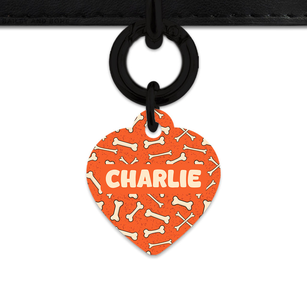 Halloween Bones Pet ID Tag