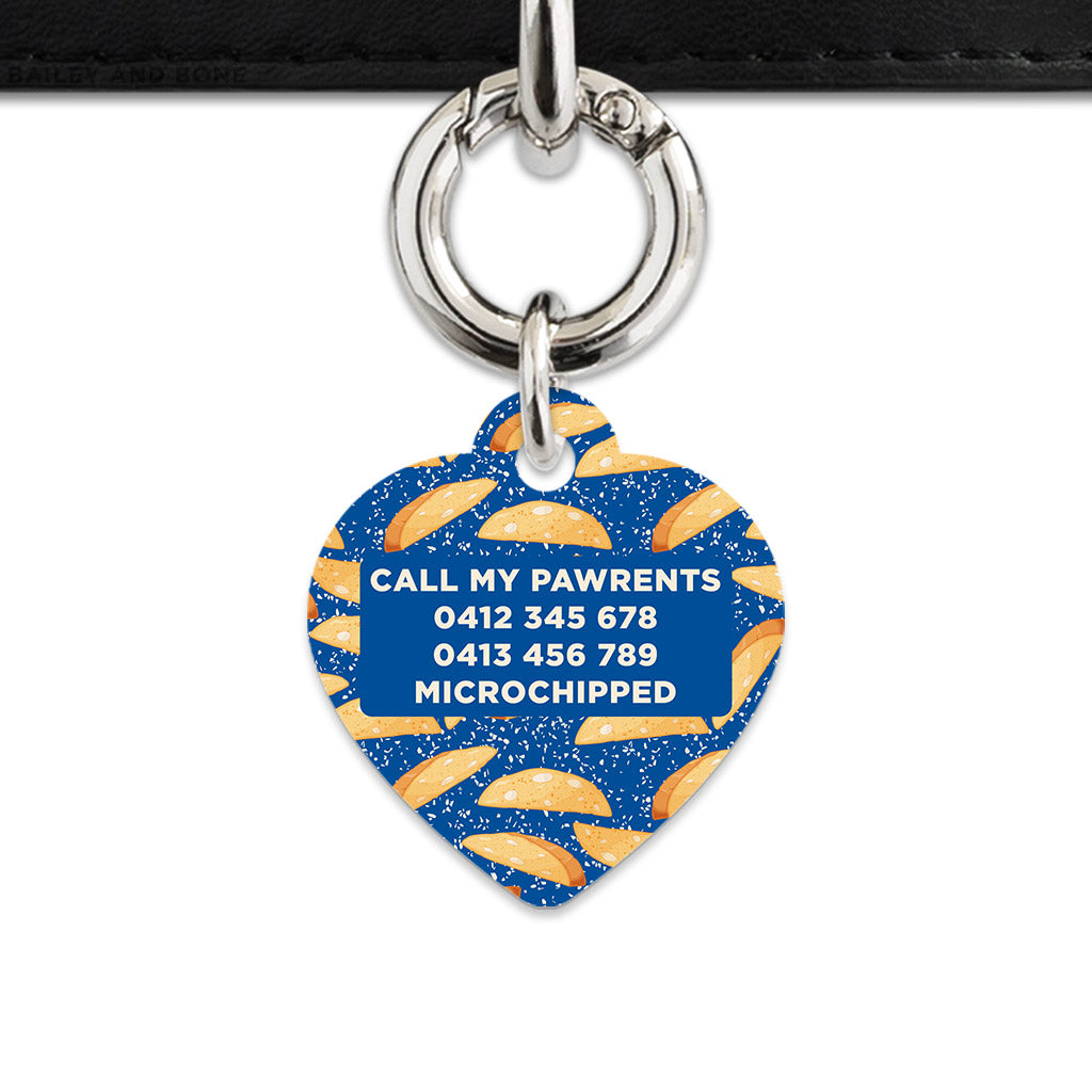 Biscotti Pattern Pet ID Tag