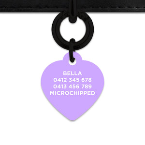 Light Purple Barbie Pet ID Tag
