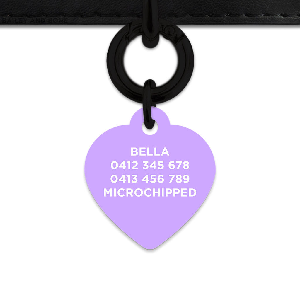 Light Purple Barbie Pet ID Tag