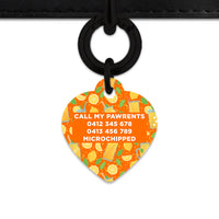 Orange Lemonade Pet ID Tag