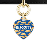 Biscotti Pattern Pet ID Tag
