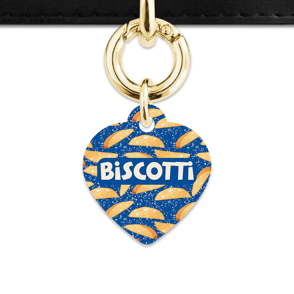 Biscotti Pattern Pet ID Tag