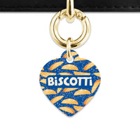 Biscotti Pattern Pet ID Tag