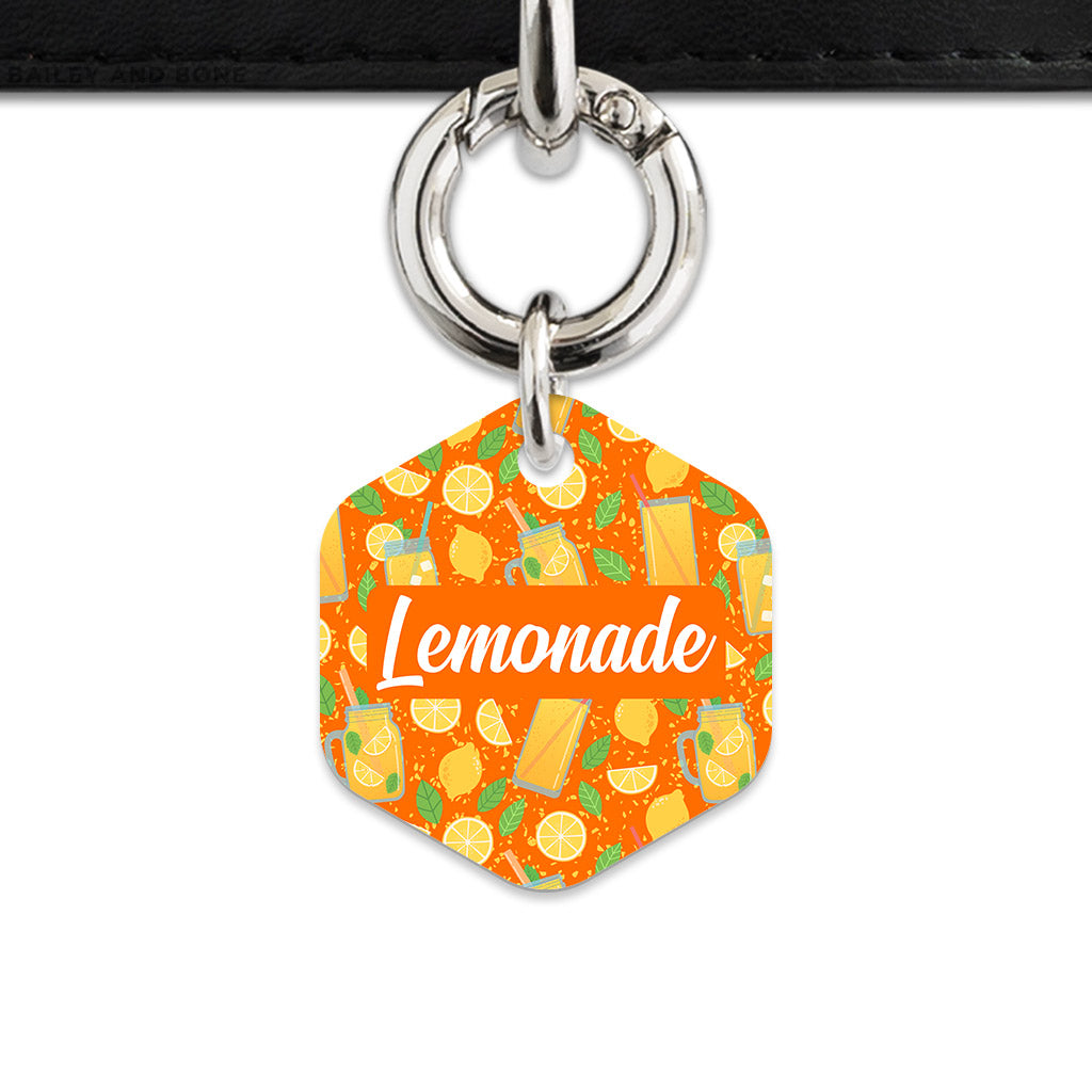 Orange Lemonade Pet ID Tag