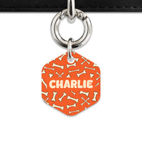 Halloween Bones Pet ID Tag