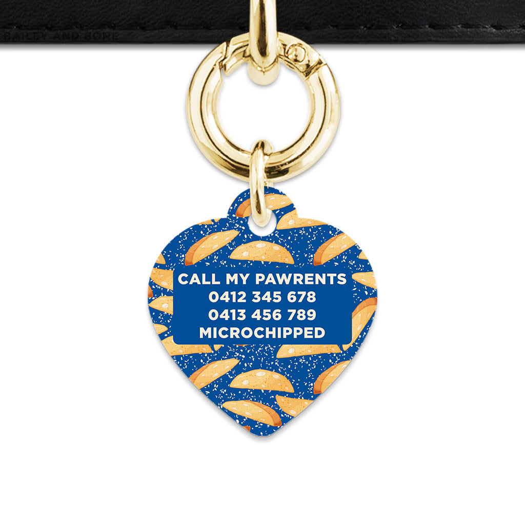 Biscotti Pattern Pet ID Tag