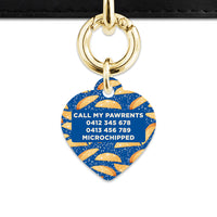 Biscotti Pattern Pet ID Tag