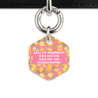 Pink Lemonade Pet ID Tag