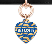 Biscotti Pattern Pet ID Tag