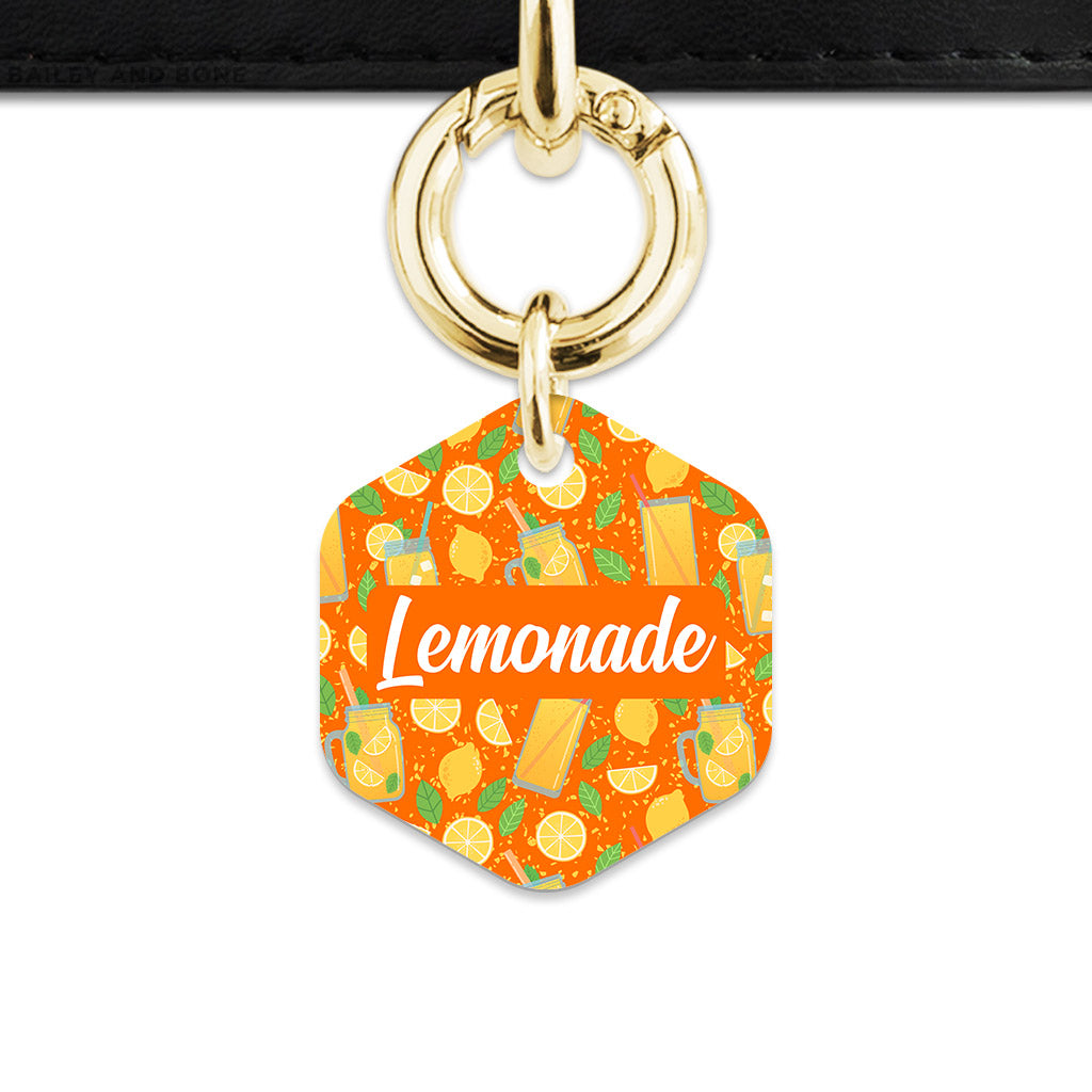 Orange Lemonade Pet ID Tag