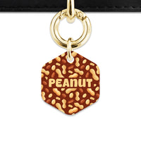 Peanut Pattern Pet ID Tag
