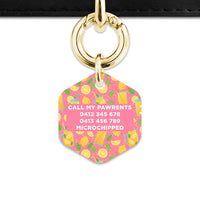 Pink Lemonade Pet ID Tag
