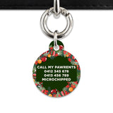 Christmas Wreath Pet ID Tag