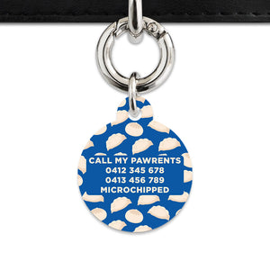 Dumpling Pattern Pet ID Tag
