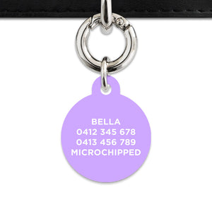 Light Purple Barbie Pet ID Tag