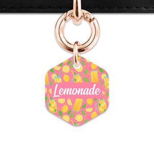 Pink Lemonade Pet ID Tag