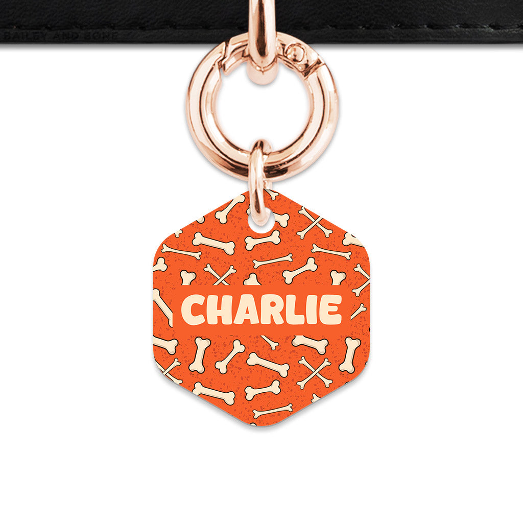 Halloween Bones Pet ID Tag
