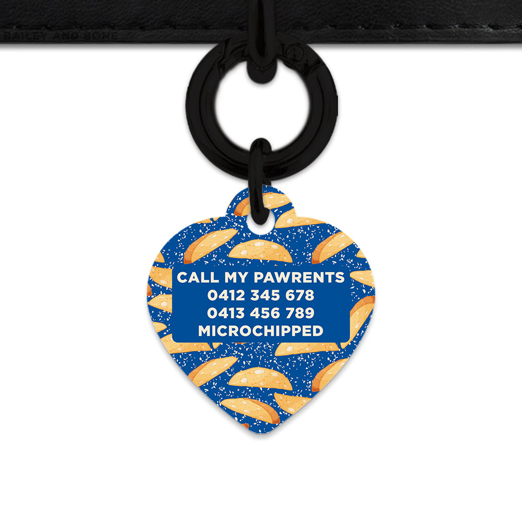 Biscotti Pattern Pet ID Tag