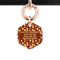 Peanut Pattern Pet ID Tag