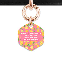 Pink Lemonade Pet ID Tag
