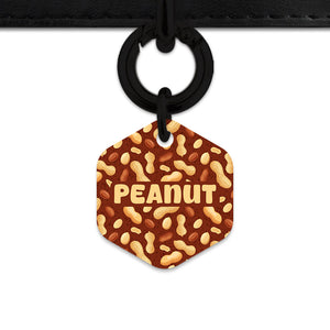 Peanut Pattern Pet ID Tag