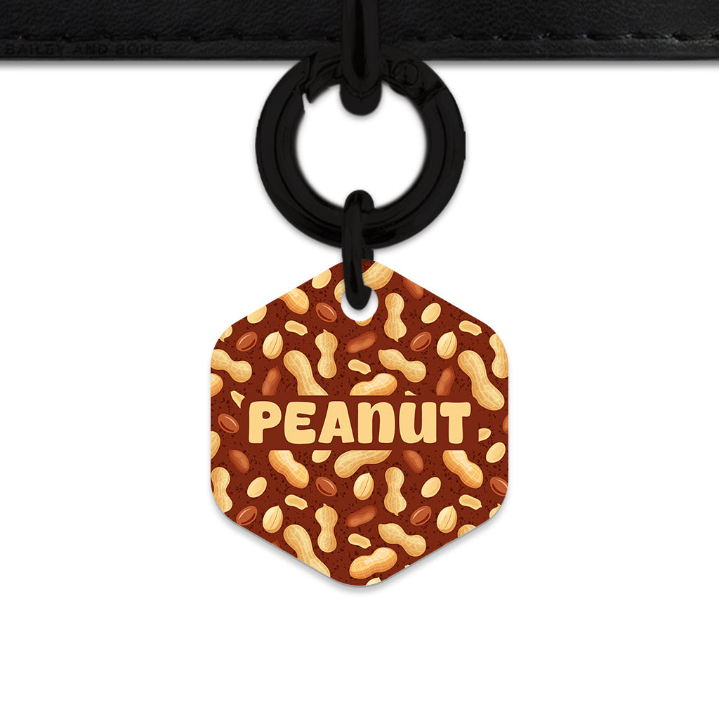 Peanut Pattern Pet ID Tag