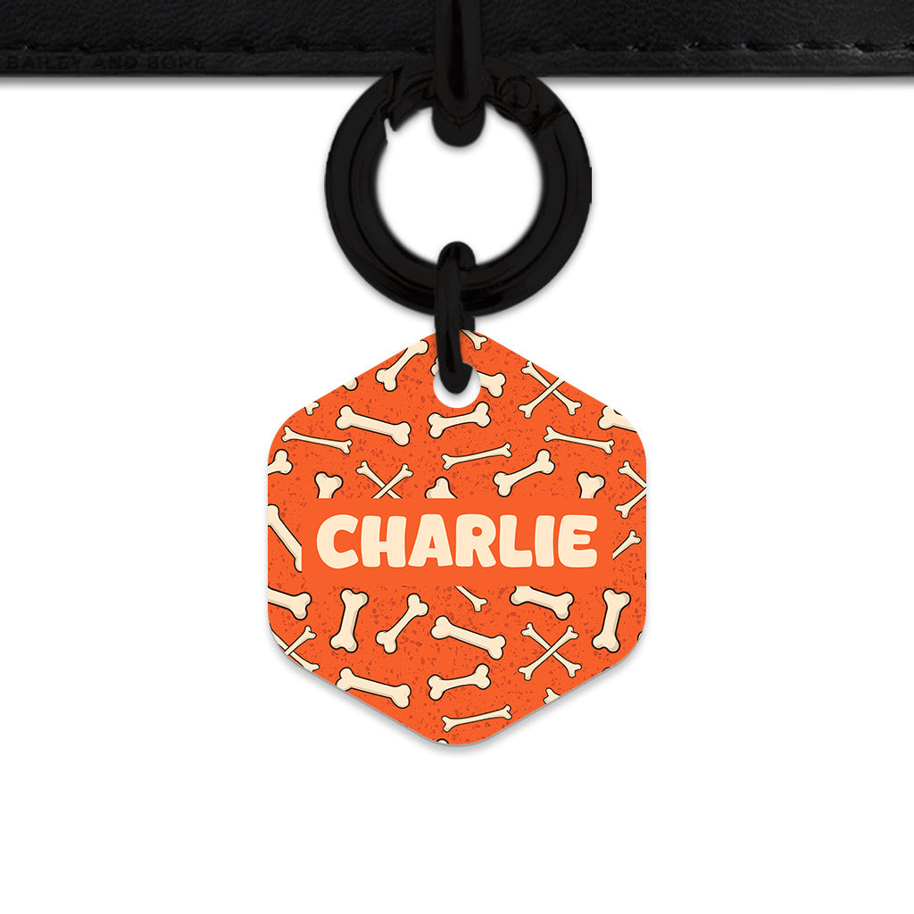 Halloween Bones Pet ID Tag