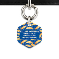 Biscotti Pattern Pet ID Tag